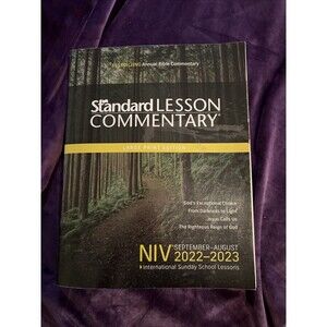 Standard Lesson Comm Ser.: NIV® Standard Lesson Commentary® Large Print Edition